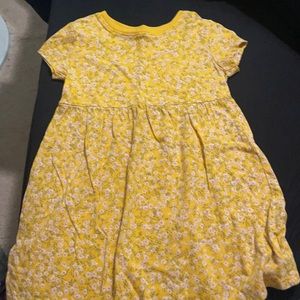 Beautiful yellow dress for toddler girl!